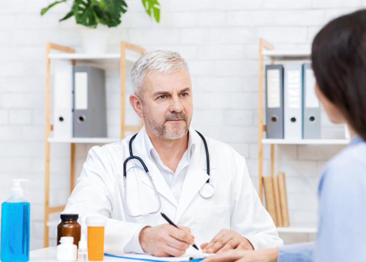 Consultation chez son médecin de famille