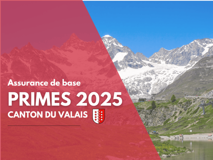 Primes LAMal 2025 VALAIS Les primes les plus basses pour adulte, jeune adulte et enfant dans le canton du Valais en 2025.