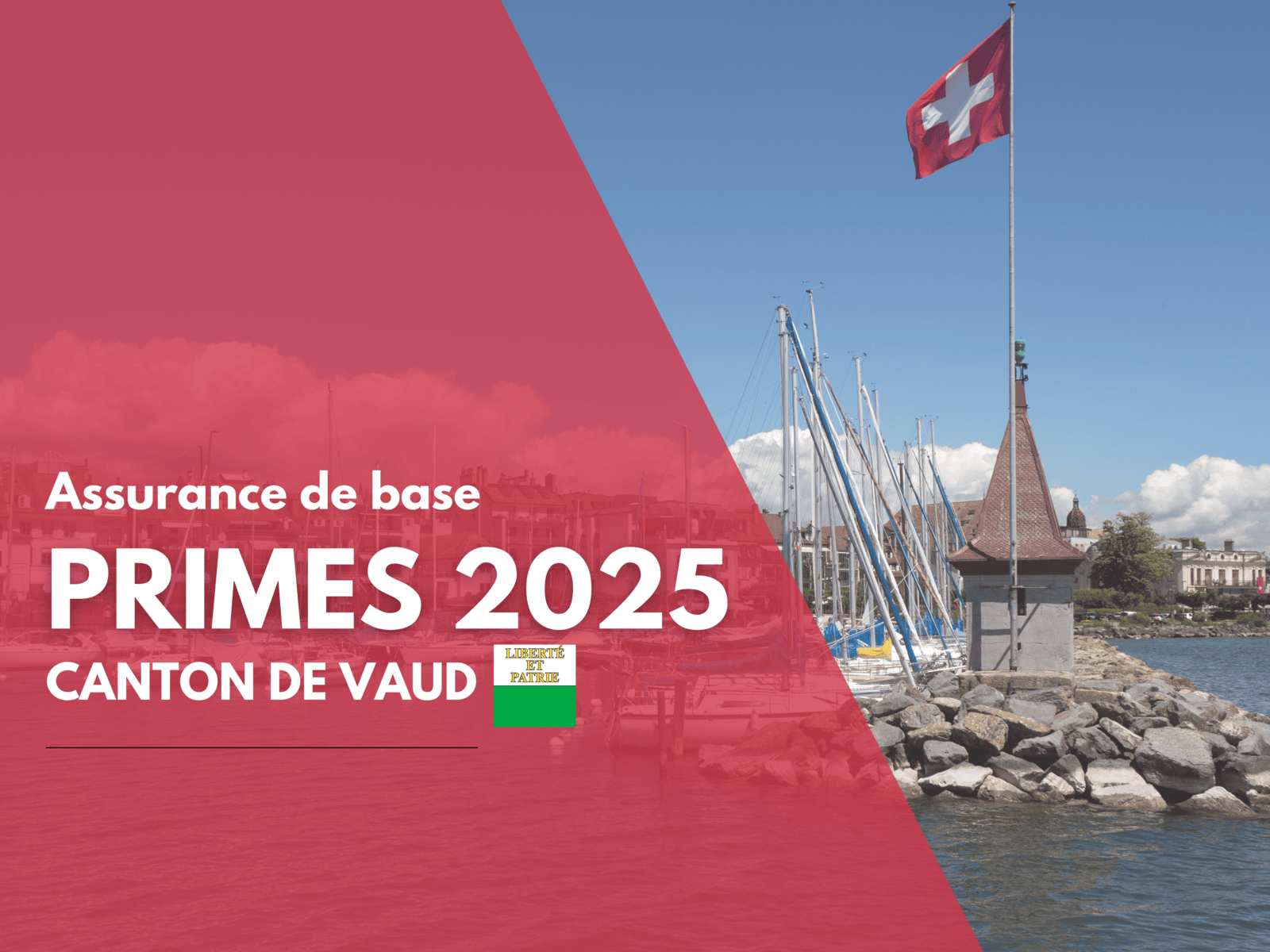 Vaud Meilleure prime assurance maladie en 2025