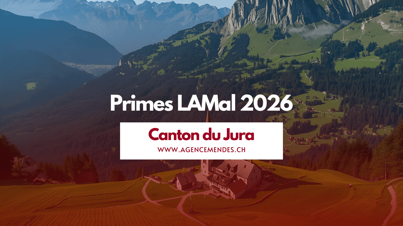 Primes LAMal 2026 canton du Jura