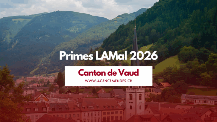 Primes LAMal 2026 canton de Vaud